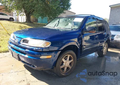 2002 Oldsmobile Bravada из США, поврежденный, VIN 1GHDT13S122111654